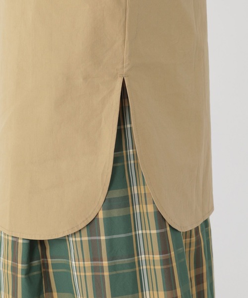 studio CLIP（スタディオクリップ）の「WFｽﾀﾝﾄﾞﾈｯｸTUOP（ワンピース・レディース・オフホワイト/ベージュ・FREE）」の10枚目の写真