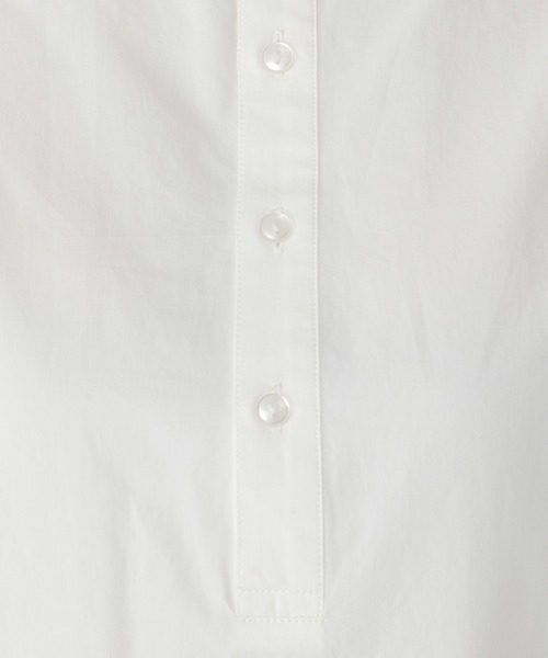 studio CLIP（スタディオクリップ）の「WFｽﾀﾝﾄﾞﾈｯｸTUOP（ワンピース・レディース・オフホワイト/ベージュ・FREE）」の6枚目の写真