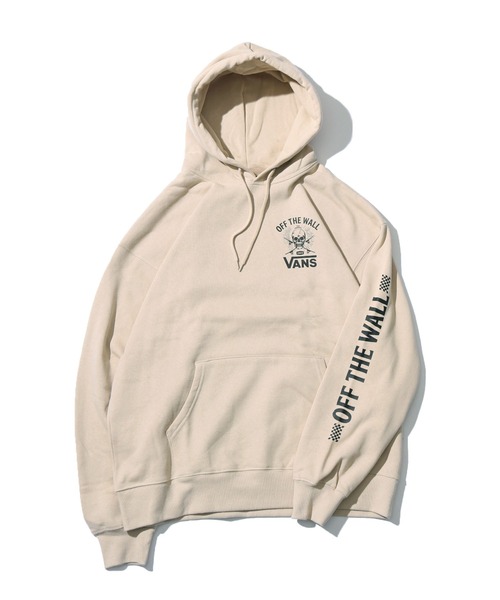 VANS（バンズ）の「VANS/バンズ  M VANS SK8 SKULL HOODIE パーカー 袖プリント バックプリント フーディー パイル（パーカー・メンズ・ブラック/ヘザーグレー/ベージュ・XL/M/L）」の14枚目の写真