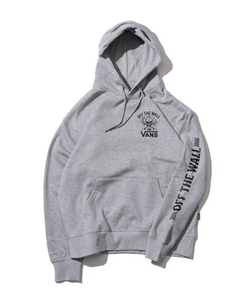 VANS（バンズ）の「VANS/バンズ  M VANS SK8 SKULL HOODIE パーカー 袖プリント バックプリント フーディー パイル（パーカー・メンズ・ブラック/ヘザーグレー/ベージュ・XL/M/L）」の18枚目の写真