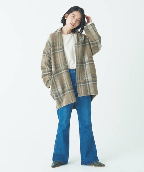 THEATRE PRODUCTS（シアタープロダクツ）の「イタリアンエアリースライバーコート(ミドル）（その他アウター・レディース・ベージュ・FREE）」の14枚目の写真