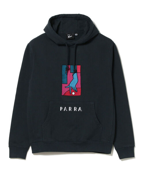 By Parra（バイパラ）の「by Parra / medicated hooded sweatshirt（パーカー・メンズ・ネイビー・MEDIUM/X-LARGE/LARGE）」の2枚目の写真