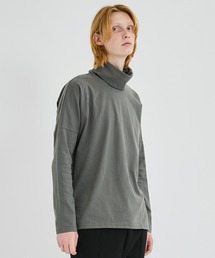 ATTACHMENT | STUDIOUS別注 モクロディスウェードタートルカットソー(Tシャツ/カットソー)