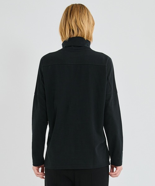 ATTACHMENT(アタッチメント)の「STUDIOUS別注 モクロディスウェードタートルカットソー/EX.mokurodhi suede turtle cutsew(Tシャツ/カットソー・メンズ・ライトグレー/ブラック/オフホワイト/カーキ・1/2)」の20枚目の写真