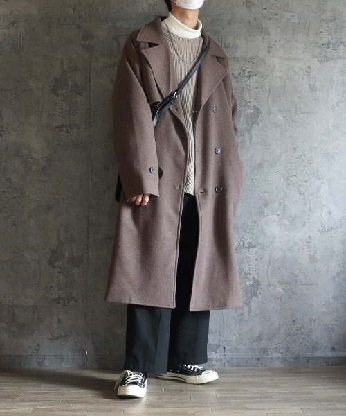 CLEL(クレイル)の「【CLEL】Balloon Sleeve Crew Neck Knit / バルーン袖クルーネックニット(ニット/セーター・メンズ・ダークグレー/グレイッシュベージュ/ライトグレー/アイボリー/ダークグリーン・S/M/L)」の14枚目の写真