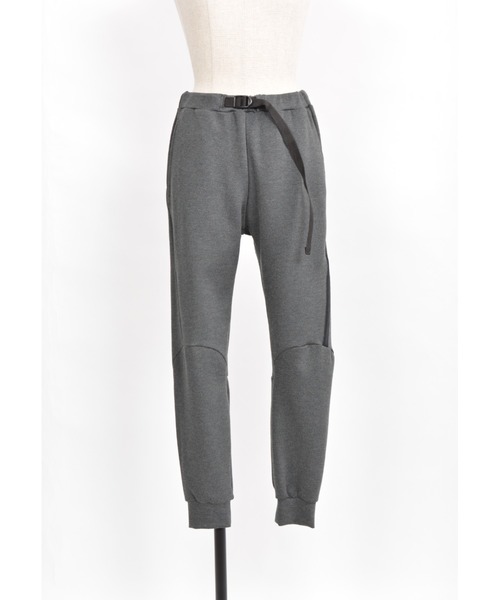 gomme（ゴム）の「ウォームポンチ　トラックパンツ（スウェットパンツ・レディース・ブラック/チャコールグレー・MEDIUM）」の17枚目の写真