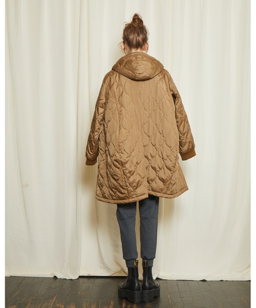 gomme（ゴム）の「ウォームポンチ　トラックパンツ（スウェットパンツ・レディース・ブラック/チャコールグレー・MEDIUM）」の13枚目の写真