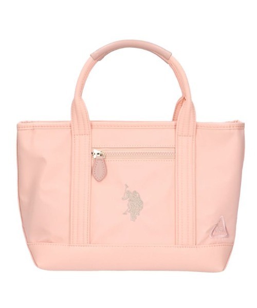 U.S. POLO ASSN.（ユーエスポロアッスン）の「【U.S. POLO ASSN.】 ユーエスポロアッスン　リサイクルナイロン　トートバッグS　USPA-2595（トートバッグ・レディース・レッド/ブラック/カーキ/ベージュ/ホワイト系その他/ホワイト×ブラック/ライトピンク/ライトブルー/イエロー/ネイビー/グレー/ネイビー系/ベージュ系/ブラック系/ライトグレー/ライトカーキ・FREE）」の15枚目の写真