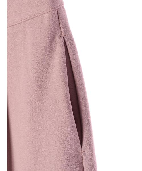 earth music&ecology（アースミュージックアンドエコロジー）の「ハイウエストタックストレートパンツ＊（スラックス・レディース・チャコールグレー/ピンク/ミント/ライトベージュ・S/M）」の13枚目の写真