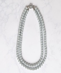 B.I.D.（ビーアイディー）の「《18inch》8mmWガラスパールネックレス（ネックレス）」