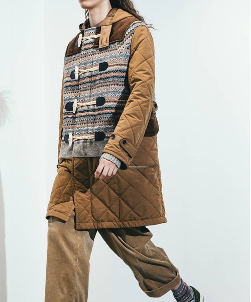 ジャガードニット Mix ダッフルコート ダッフルコート Comme Des Garcons Junya Watanabe Man コムデギャルソンジュンヤワタナベマン のファッション通販 Zozotown