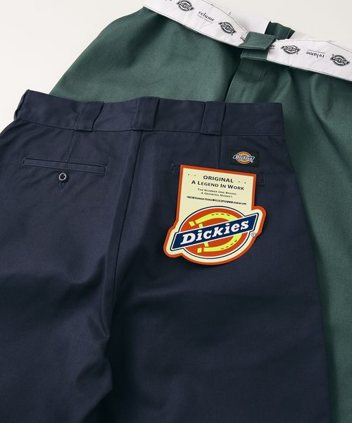 Dickies（ディッキーズ）の「【DICKIES/ディッキーズ】別注 ROUND パンツ（チノパンツ・メンズ・ブラック/ネイビー/グリーン/キャメル・SMALL/MEDIUM/LARGE）」の3枚目の写真