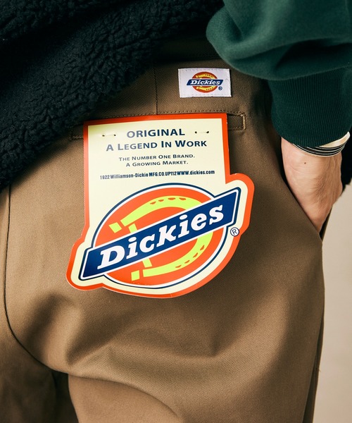 Dickies（ディッキーズ）の「【DICKIES/ディッキーズ】別注 ROUND パンツ（チノパンツ・メンズ・ブラック/ネイビー/グリーン/キャメル・SMALL/MEDIUM/LARGE）」の16枚目の写真