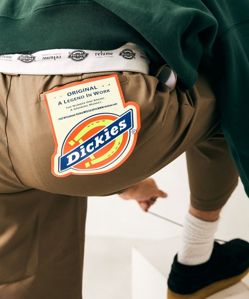 Dickies（ディッキーズ）の「【DICKIES/ディッキーズ】別注 ROUND パンツ（チノパンツ・メンズ・ブラック/ネイビー/グリーン/キャメル・SMALL/MEDIUM/LARGE）」の6枚目の写真