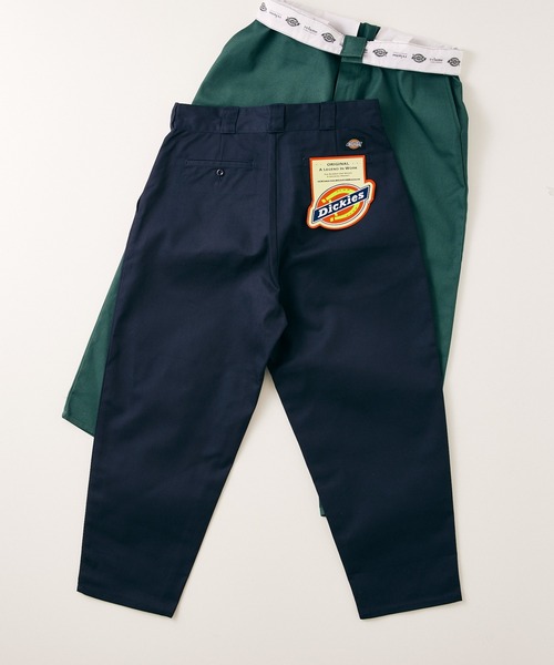 Dickies（ディッキーズ）の「【DICKIES/ディッキーズ】別注 ROUND パンツ（チノパンツ・メンズ・ブラック/ネイビー/グリーン/キャメル・SMALL/MEDIUM/LARGE）」の17枚目の写真