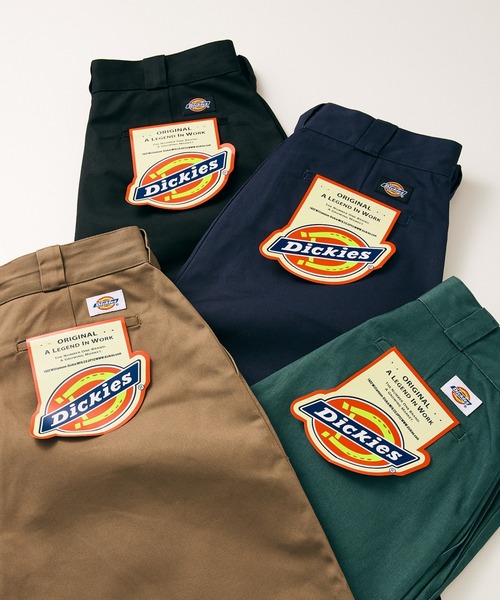 Dickies（ディッキーズ）の「【DICKIES/ディッキーズ】別注 ROUND パンツ（チノパンツ・メンズ・ブラック/ネイビー/グリーン/キャメル・SMALL/MEDIUM/LARGE）」の15枚目の写真