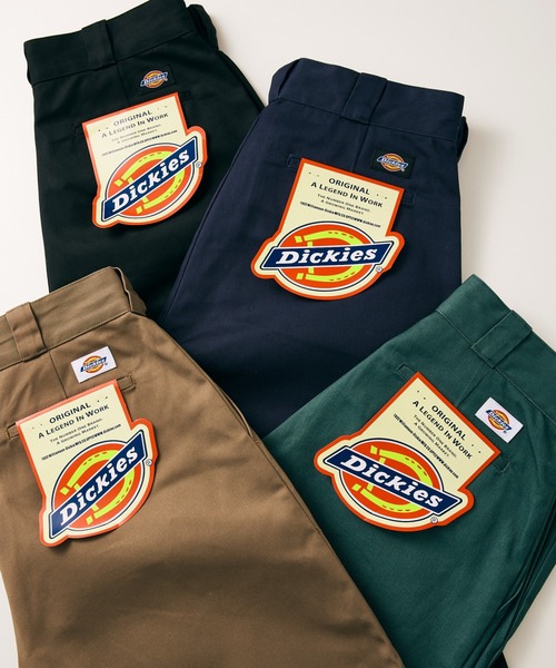 Dickies（ディッキーズ）の「【DICKIES/ディッキーズ】別注 ROUND パンツ（チノパンツ・メンズ・ブラック/ネイビー/グリーン/キャメル・SMALL/MEDIUM/LARGE）」の20枚目の写真