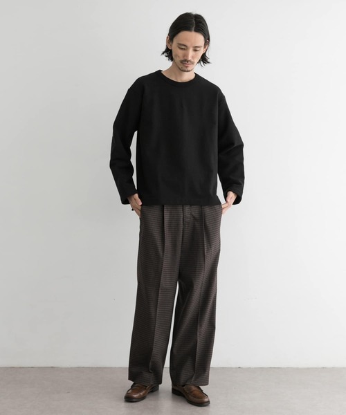 WORK NOT WORK URBAN RESEARCH(ワークノットワークアーバンリサーチ)の「WORK NOT WORK Stretch Jersey Sweatshirts(スウェット・メンズ・ブラック/ホワイト系その他/グレー系その他・SMALL/MEDIUM/LARGE)」の13枚目の写真