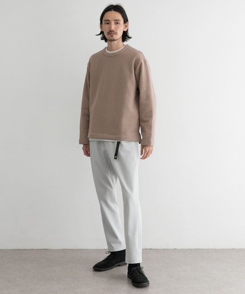 WORK NOT WORK URBAN RESEARCH(ワークノットワークアーバンリサーチ)の「WORK NOT WORK Stretch Jersey Sweatshirts(スウェット・メンズ・ブラック/ホワイト系その他/グレー系その他・SMALL/MEDIUM/LARGE)」の11枚目の写真