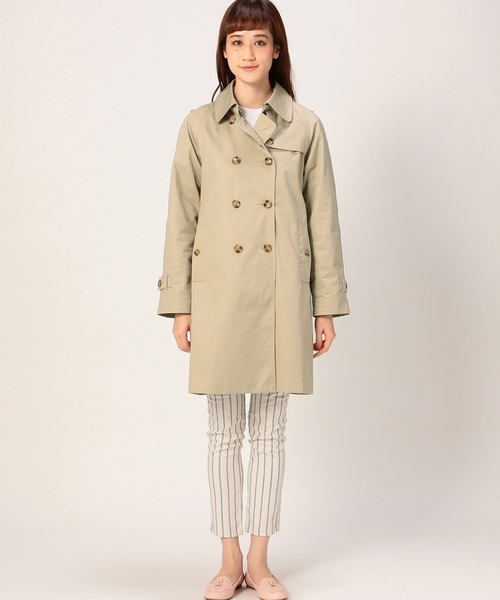 coen（コーエン）の「トレンチコート15SS（トレンチコート・レディース・ベージュ/ネイビー・MEDIUM/LARGE）」の15枚目の写真