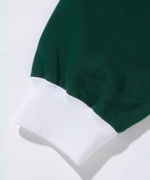 XLARGE（エクストララージ）の「OG TWO TONE PULLOVER HOODED SWEAT（パーカー・メンズ・ネイビー/グリーン/アッシュ・S/M/L/XL）」の4枚目の写真