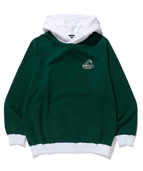 XLARGE（エクストララージ）の「OG TWO TONE PULLOVER HOODED SWEAT（パーカー・メンズ・ネイビー/グリーン/アッシュ・S/M/L/XL）」の13枚目の写真