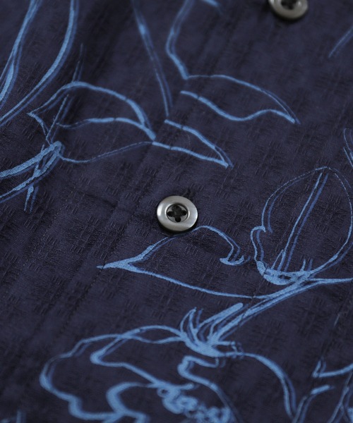 MEN'S BIGI（メンズビギ）の「カッタウェイスキッパーシャツ（シャツ/ブラウス・メンズ・ネイビー/ブルー系その他/ピンク系その他・01/02/03/04）」の13枚目の写真