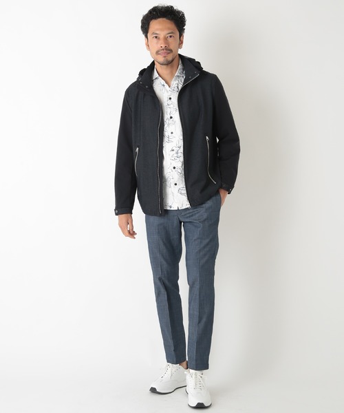 MEN'S BIGI（メンズビギ）の「カッタウェイスキッパーシャツ（シャツ/ブラウス・メンズ・ネイビー/ブルー系その他/ピンク系その他・01/02/03/04）」の18枚目の写真