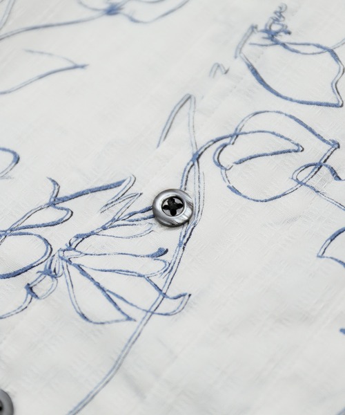 MEN'S BIGI（メンズビギ）の「カッタウェイスキッパーシャツ（シャツ/ブラウス・メンズ・ネイビー/ブルー系その他/ピンク系その他・01/02/03/04）」の17枚目の写真