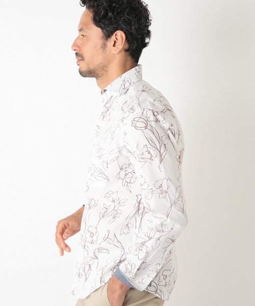 MEN'S BIGI（メンズビギ）の「カッタウェイスキッパーシャツ（シャツ/ブラウス・メンズ・ネイビー/ブルー系その他/ピンク系その他・01/02/03/04）」の19枚目の写真