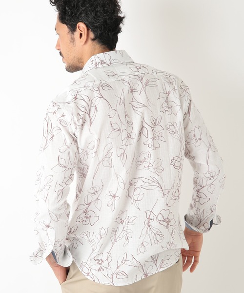 MEN'S BIGI（メンズビギ）の「カッタウェイスキッパーシャツ（シャツ/ブラウス・メンズ・ネイビー/ブルー系その他/ピンク系その他・01/02/03/04）」の20枚目の写真