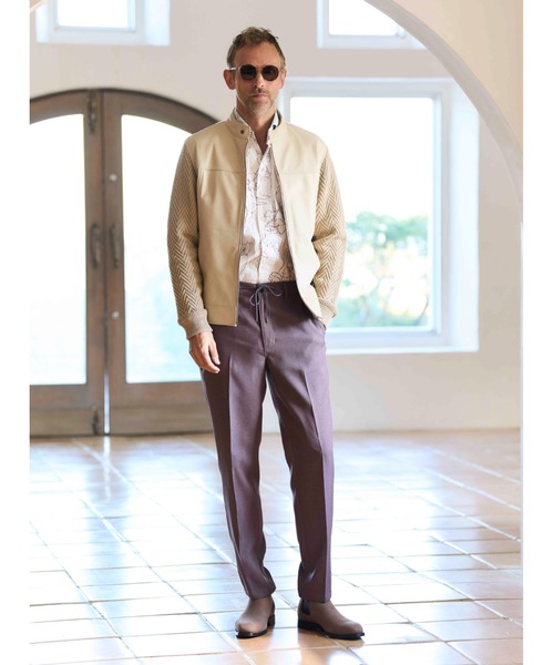 MEN'S BIGI（メンズビギ）の「カッタウェイスキッパーシャツ（シャツ/ブラウス・メンズ・ネイビー/ブルー系その他/ピンク系その他・01/02/03/04）」の6枚目の写真