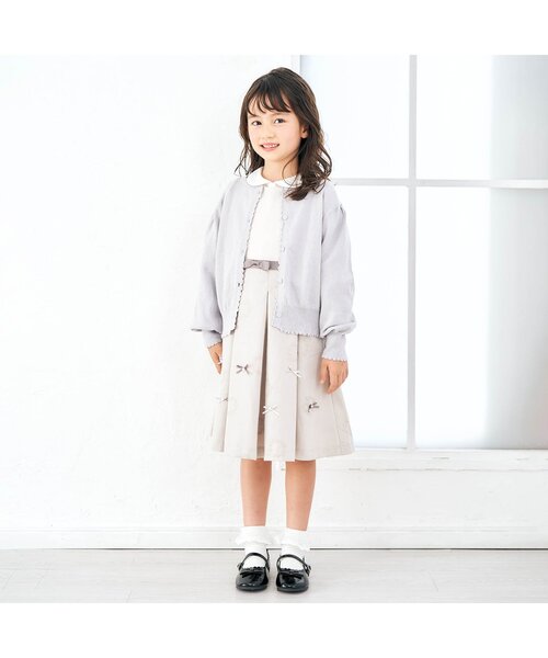 apres les cours（アプレレクール）の「フォーマルブラウス（シャツ/ブラウス・キッズ・オフホワイト・90/100/110/120/130）」の3枚目の写真