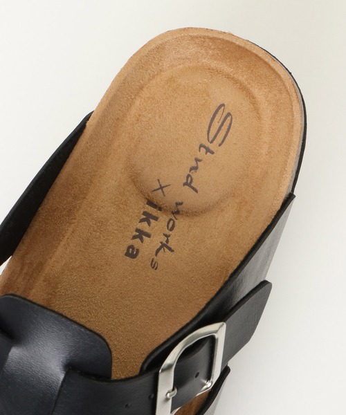 ikka（イッカ）の「メッシュフットベッドサンダル（サンダル・メンズ・ブラック/ブラウン/オフホワイト・M/L/XL）」の10枚目の写真