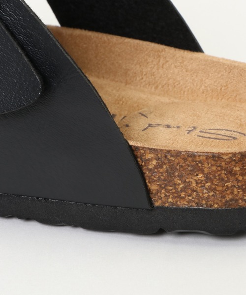 ikka（イッカ）の「メッシュフットベッドサンダル（サンダル・メンズ・ブラック/ブラウン/オフホワイト・M/L/XL）」の5枚目の写真