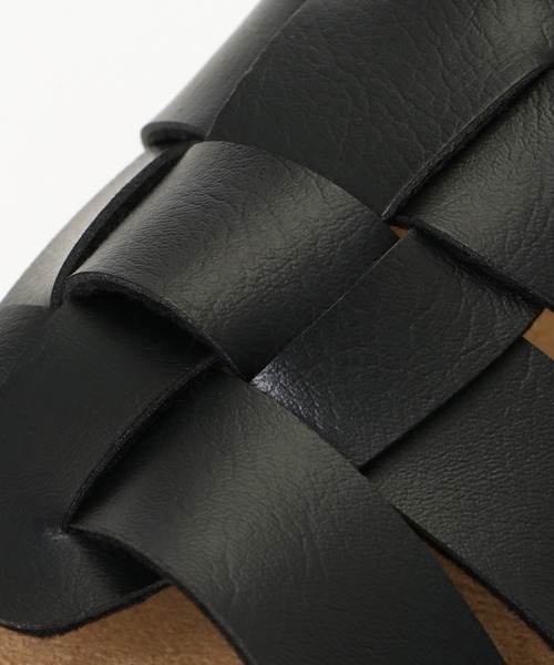 ikka（イッカ）の「メッシュフットベッドサンダル（サンダル・メンズ・ブラック/ブラウン/オフホワイト・M/L/XL）」の6枚目の写真