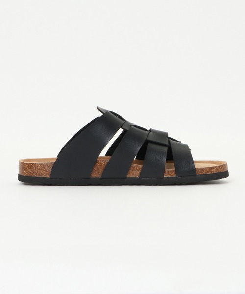 ikka（イッカ）の「メッシュフットベッドサンダル（サンダル・メンズ・ブラック/ブラウン/オフホワイト・M/L/XL）」の11枚目の写真