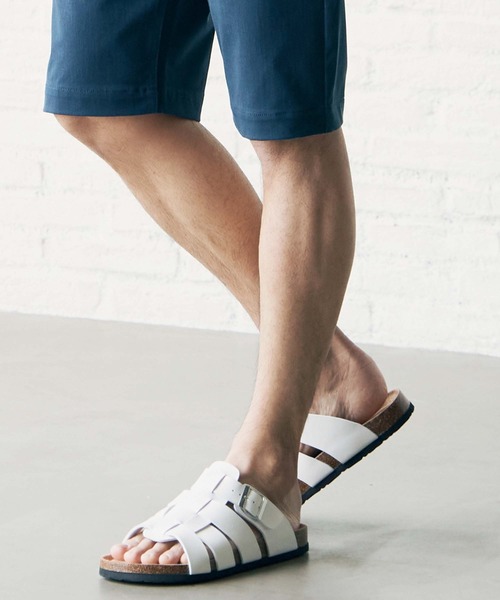 ikka（イッカ）の「メッシュフットベッドサンダル（サンダル・メンズ・ブラック/ブラウン/オフホワイト・M/L/XL）」の14枚目の写真