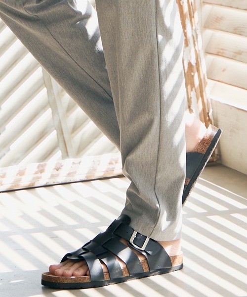 ikka（イッカ）の「メッシュフットベッドサンダル（サンダル・メンズ・ブラック/ブラウン/オフホワイト・M/L/XL）」の16枚目の写真