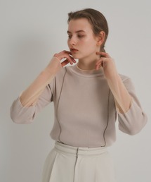 PUBLIC TOKYO ショートヘムフリンジニットカーディガン PUBLIC TOKYO(パブリックトウキョウ) ショートフリンジ