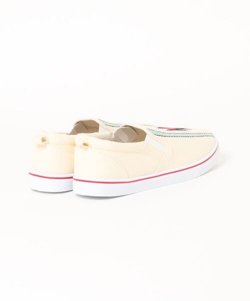 チャイハネ（チャイハネ）の「【チャイハネ】オルテガ刺繍MEN'Sスリッポン（スリッポン・メンズ・ホワイト/ブラック/ブラウン/ターコイズブルー・LL/L）」の8枚目の写真