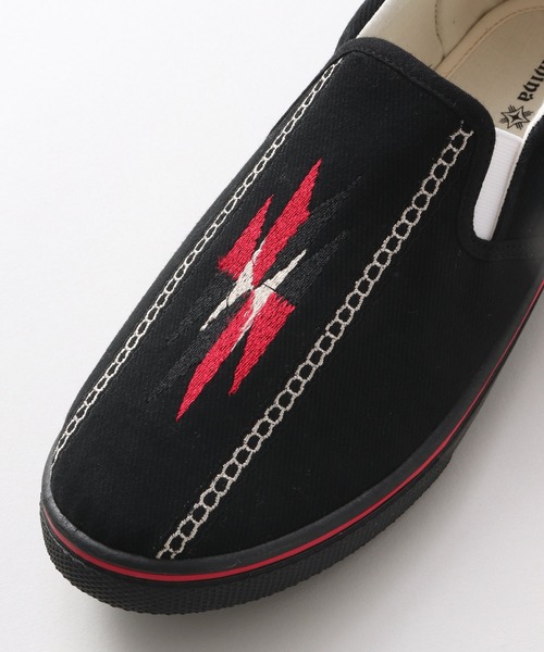 チャイハネ（チャイハネ）の「【チャイハネ】オルテガ刺繍MEN'Sスリッポン（スリッポン・メンズ・ホワイト/ブラック/ブラウン/ターコイズブルー・LL/L）」の16枚目の写真