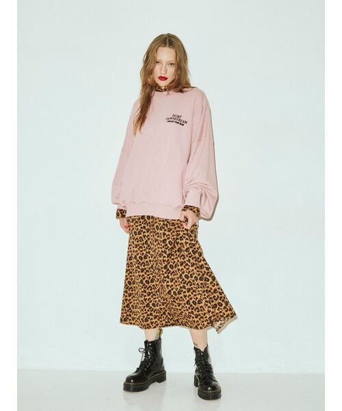 jouetie（ジュエティ）の「プルオーバーレイヤードワンピース【セットアイテム】（ワンピース・レディース・ブラック/オフホワイト/ピンク・MEDIUM）」の8枚目の写真