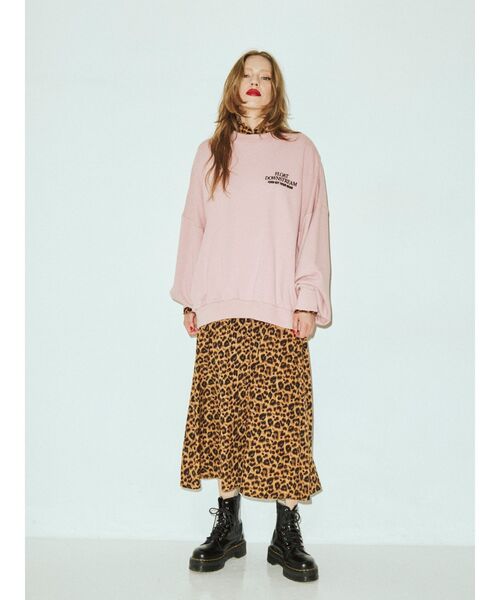 jouetie（ジュエティ）の「プルオーバーレイヤードワンピース【セットアイテム】（ワンピース・レディース・ブラック/オフホワイト/ピンク・MEDIUM）」の9枚目の写真