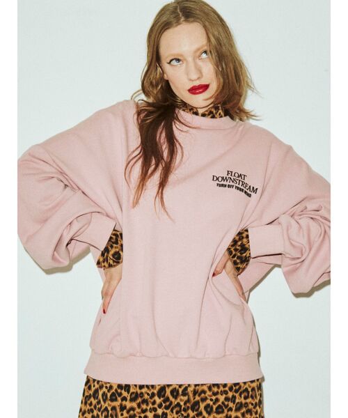 jouetie（ジュエティ）の「プルオーバーレイヤードワンピース【セットアイテム】（ワンピース・レディース・ブラック/オフホワイト/ピンク・MEDIUM）」の12枚目の写真