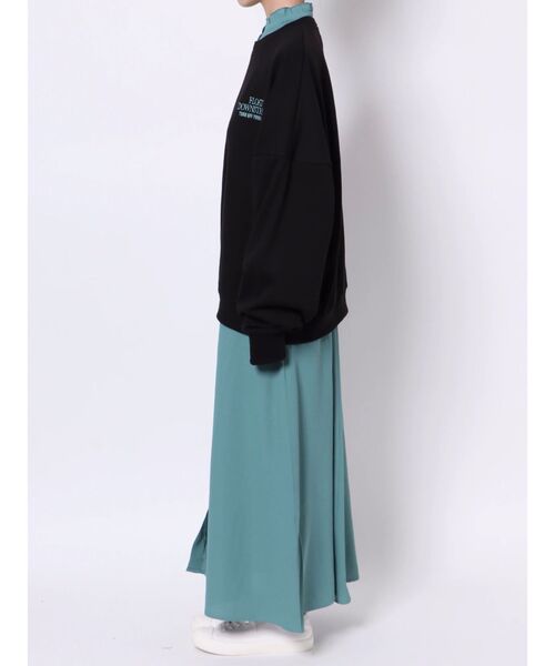 jouetie（ジュエティ）の「プルオーバーレイヤードワンピース【セットアイテム】（ワンピース・レディース・ブラック/オフホワイト/ピンク・MEDIUM）」の15枚目の写真