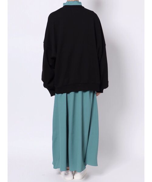 jouetie（ジュエティ）の「プルオーバーレイヤードワンピース【セットアイテム】（ワンピース・レディース・ブラック/オフホワイト/ピンク・MEDIUM）」の16枚目の写真