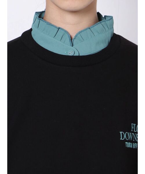 jouetie（ジュエティ）の「プルオーバーレイヤードワンピース【セットアイテム】（ワンピース・レディース・ブラック/オフホワイト/ピンク・MEDIUM）」の17枚目の写真