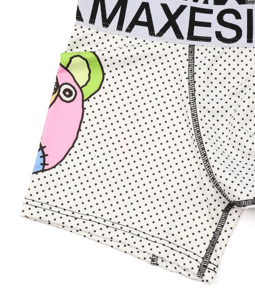 maxsix（マックスシックス）の「maxsix(マックスシックス）MX-U022/@BOXER PT クマプー/アンダーウェア/ボクサーパンツ（その他アンダーウェア/インナー・メンズ・ホワイト・MEDIUM/LARGE）」の5枚目の写真