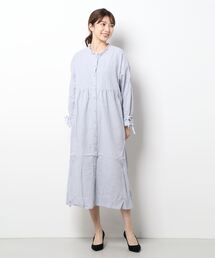 Samansa Mos2 | フリル袖ワンピース(ワンピース)